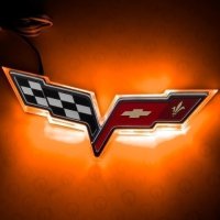 For Chevy Corvette C6 Illuminated Emblem - Dual Intensity Oracle