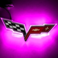 For Chevy Corvette C6 Illuminated Emblem - Dual Intensity Oracle