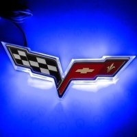 For Chevy Corvette C6 Illuminated Emblem Oracle