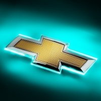 For 2016-2019 Camaro Illuminated Bowtie - Dual Intensity - Aqua Oracle