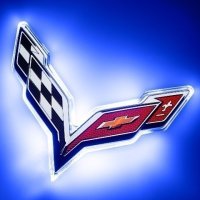 For Corvette C7 Rear Illuminated Emblem Oracle