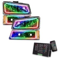For Chevrolet Silverado 2003-2006 Square ColorSHIFT Halo Kit Oracle