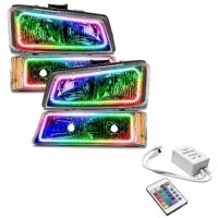 For Chevrolet Silverado 2003-2006 Square ColorSHIFT Halo Kit Oracle