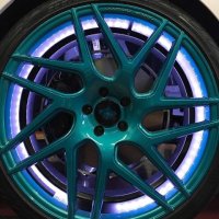LED Illuminated Wheel Rings - ColorSHIFT - 15in. Oracle