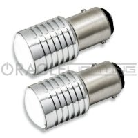 1156 5W Cree LED Bulbs (Pair) - Cool White Oracle