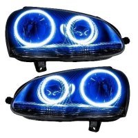 For 2006-2010 Volkswagen Jetta SMD Headlights - Chrome Oracle