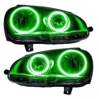 For 2006-2010 Volkswagen Jetta SMD Headlights - Chrome Oracle