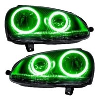 For 2006-2010 Volkswagen Jetta PLASMA Headlights - Chrome Oracle