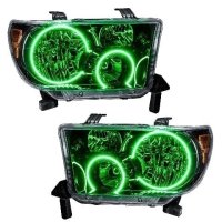 For 2007-2011 Toyota Tundra SMD Headlights - Black Oracle