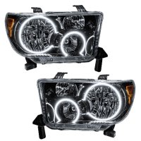For 2007-2011 Toyota Tundra PLASMA Headlights - Black Oracle