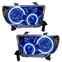 For 2007-2011 Toyota Tundra PLASMA Headlights - Black Oracle