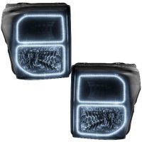 For 2011-2016 Ford F250/350 LED Headlights - Black Oracle