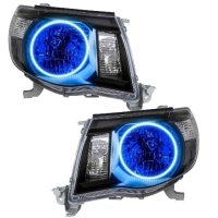 For 2005-2011 Toyota Tacoma SMD Headlights - Black Oracle