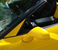 C6 Corvette Painted A-Pillar Overlay Trim