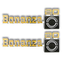 76-80 Chv Bonanza 20  3/4 Ton Fender emblems