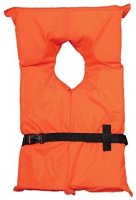 Youth Airhead Type II Keyhole Life Vest - Orange