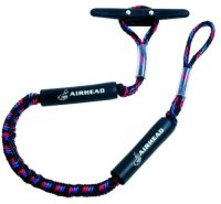 Airhead Bungee Dock Line 5 ft for Boats and PWCs with 2150 lbs Break Strength and Foam Floats