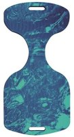 Airhead Sun Comfort Saddle Sapphire Swirl 2-Rider Pool Float with Molded Cup Holder