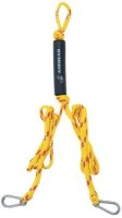 Airhead Tow Harness 12ft Rope for Boat - Create Tow Point for Watersports, 1500lb Capacity, Yello...