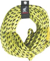 Airhead Tow Rope for 6 Riders, 60 ft Heavy-Duty, Break Strength 6000 lbs, Yellow