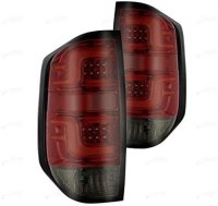 2014-2020 Toyota Tundra AlphaRex Pro-Series LED Tail Lights Red Smoke