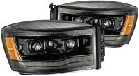 2006-2008 RAM 1500 / 2006-2009 RAM 2500/3500HD AlphaRex LUXX-Series LED Projector Headlights