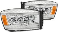 2006-2009 RAM 1500/2500/3500HD AlphaRex NOVA-Series LED Projector Headlights