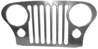 1972-1986 Jeep CJ-5/CJ-6/CJ-7/CJ-8 Crown Automotive Grille Overlay