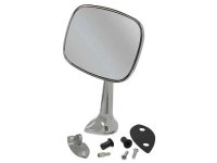 C3 1968-1974 Corvette Mirror Right Outside With Mount Kit Small Head