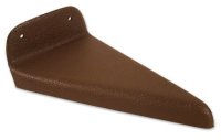 C3 1968-1975 Corvette Shift Console Trim Extension Dark Saddle