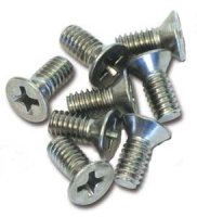 C3 1968-1977 Corvette Rear Quarter Panel Retainer Screws 8 Piece