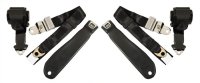 C3 1969-1973 Corvette Replacement Vertical Mount Single Retractor Seat Belts