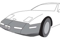 C4 Corvette LeBra Bumper Mask