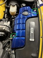 1997-2004 Corvette C5 Under Hood Washer / Coolant Bolt Covers