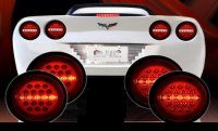 C6 Corvette Max Red LED Tail Lights