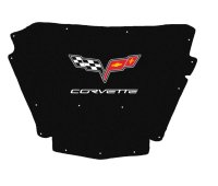 2005-2011 Corvette C6 Replacement Hood Liner w/Color Logo Emblem
