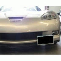 C6 Corvette Z06 Removable Front License Plate