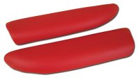 C6 Corvette Leather Armrest Pads Red