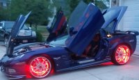 C7 2014-2018 Corvette Illuminated LED Wheel Rings