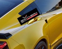 2015-2019 C7 Corvette Z06 Painted Quarter Panel Ducts