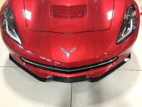 2014-2019 C7 Corvette Z06 Style Painted Front Splitter