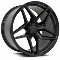 2020-2025 Corvette C8 MRR Design M755 19x8.5" Black Front Wheel