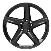 2020-2023 C8 Corvette Reproduction Replica Gloss Black 5-Spoke Rim Wheels Package