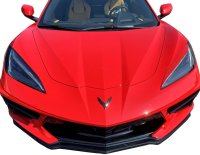2020-2021 C8 Corvette Vinyl Headlight Eyelids Decals Pair