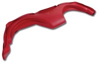 1959-1962 C1 Corvette CCD Dash Pad Speaker Delete Red