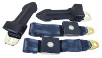 Seat Belts- Lift Latch - Dark Blue For 1966 Corvette
