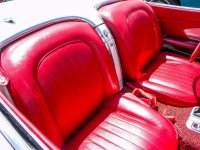 Vinyl Seat Covers- Red For 1960 Corvette