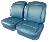 Vinyl Seat Covers- Jewel Blue For 1961 Corvette