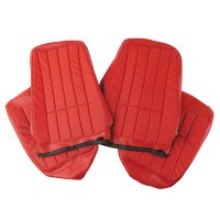 Vinyl Seat Covers- Red For 1969 Corvette