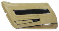 Door Panel- Buckskin Deluxe LH For 1977 Corvette